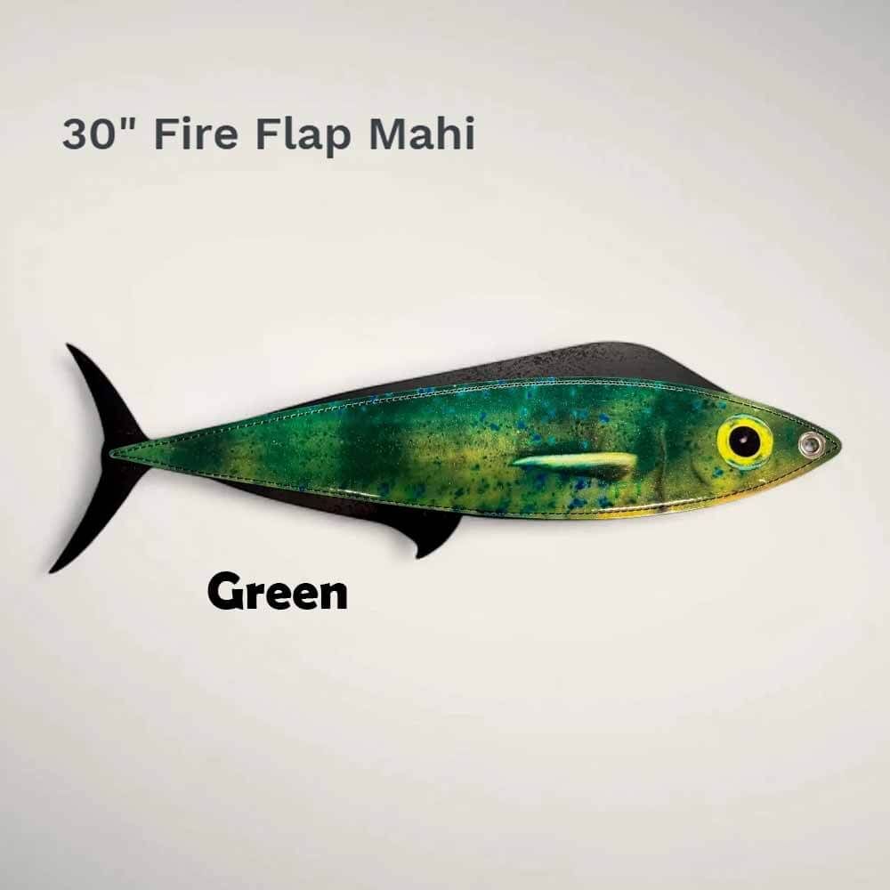 Fire Tailz 30" Mahi Fire Flap Teaser