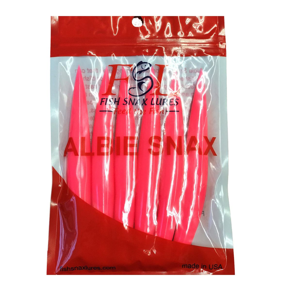 Fish Snax Albie Snax 6" Soft Plastic Lures