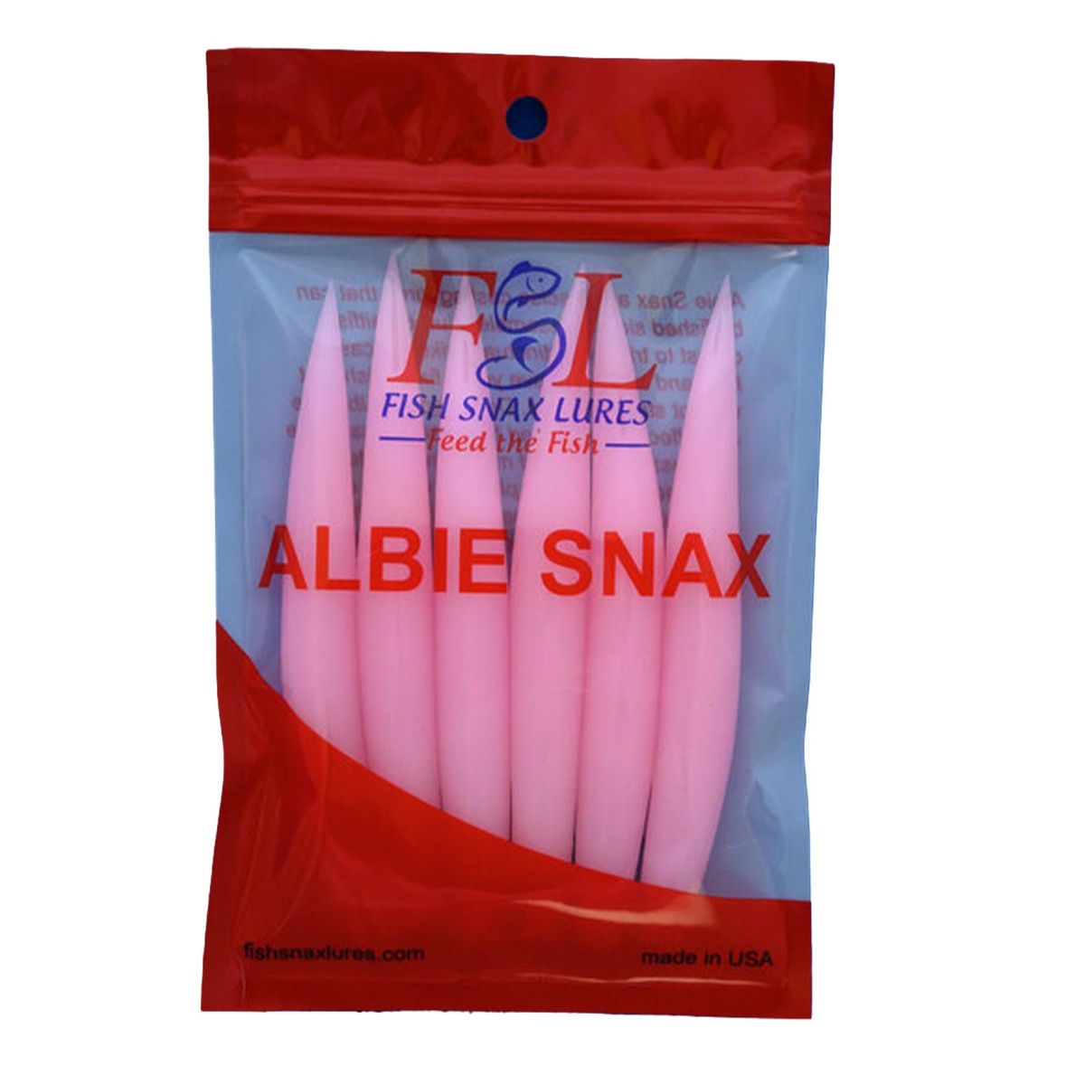 Fish Snax Albie Snax 6" Soft Plastic Lures