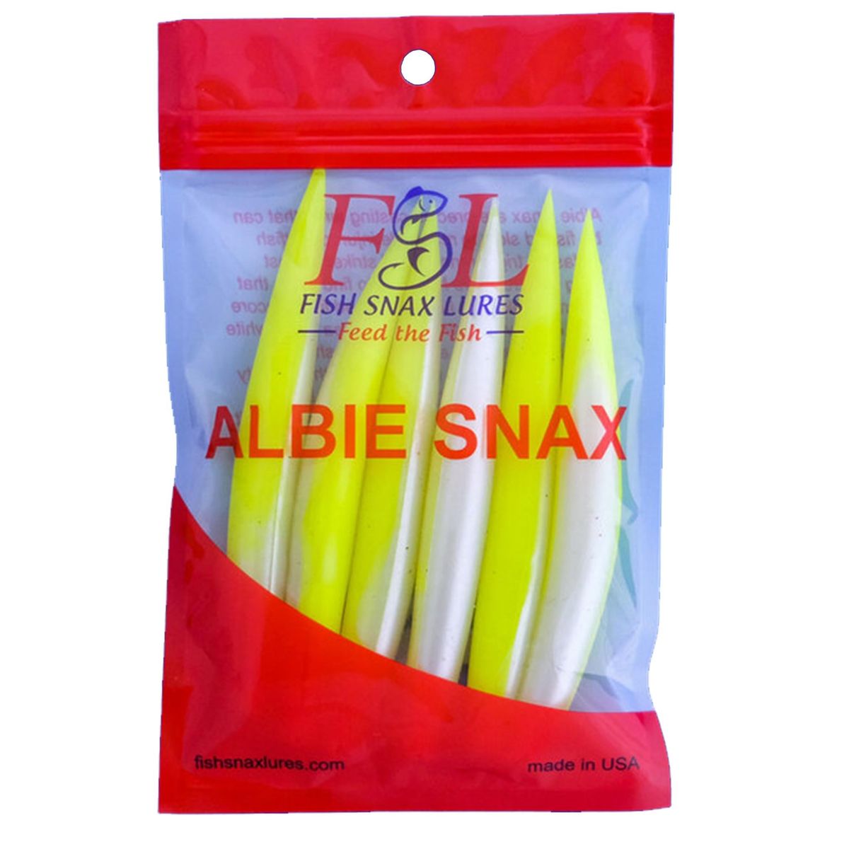 Fish Snax Albie Snax 6" Soft Plastic Lures