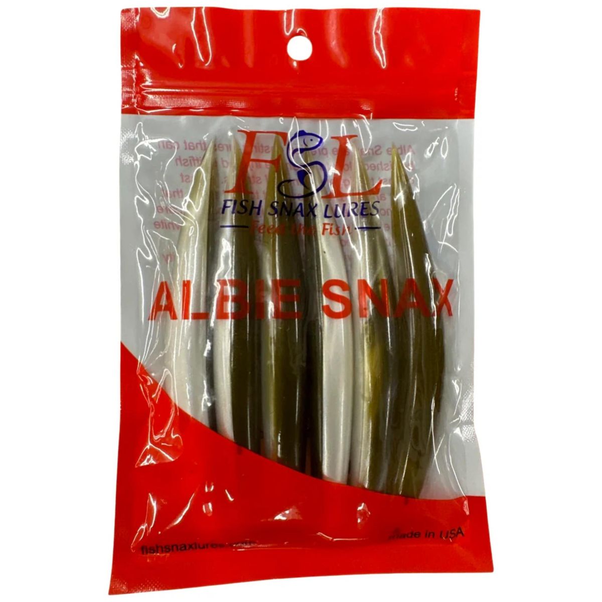Fish Snax Albie Snax 6" Soft Plastic Lures