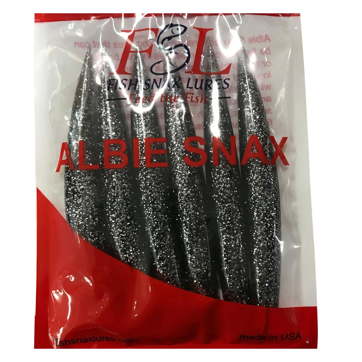 Fish Snax Albie Snax 6" Soft Plastic Lures
