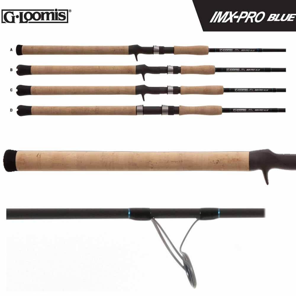 G. Loomis IMX Pro Blue Series Casting Rods