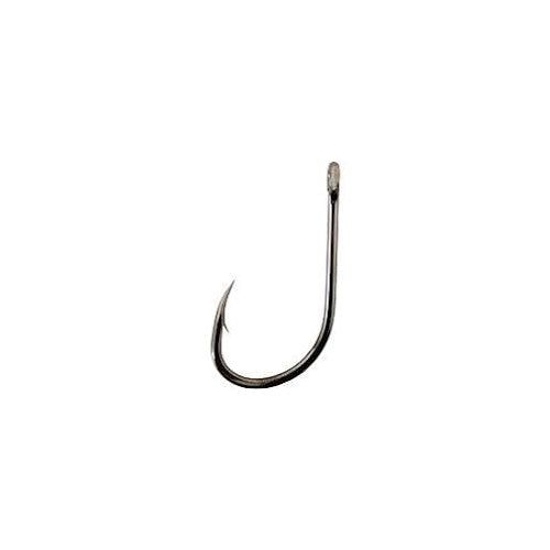 Gamakatsu 02414-25 Ringed Eye Needle Point Octopus Hooks - Black Nickel (25 Pack), Size 4/0