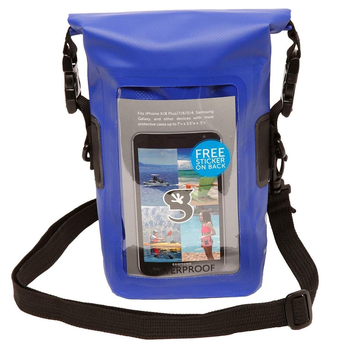 GECKOBRANDS Waterproof Phone Tote