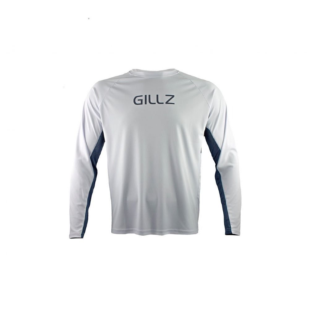 GILLZ Men's Long Sleeve UV Tournament Series V2- High Rise Grey