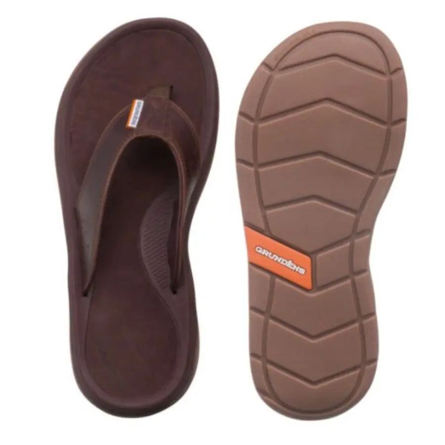 GRUNDENS DECK BOSS LEATHER CAPTAIN'S SANDAL