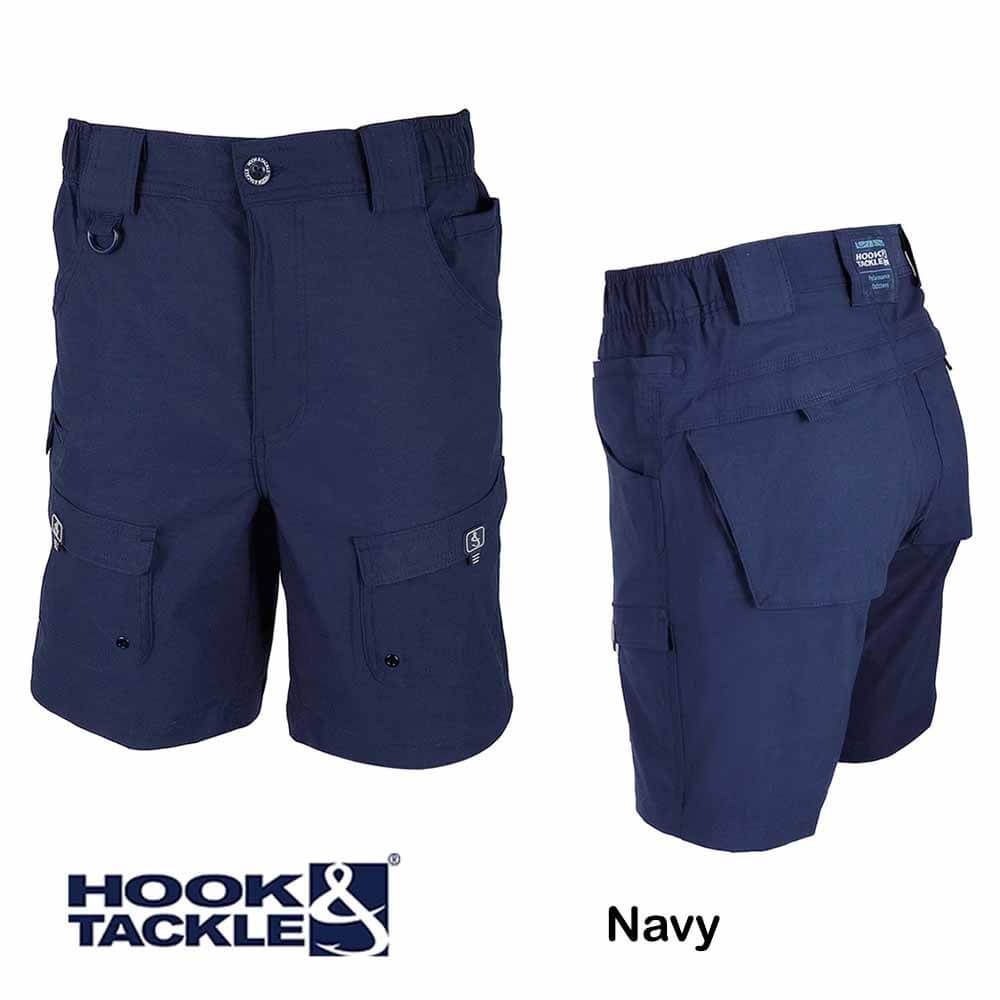 Hook & Tackle Men's Navy Barrier Reef Shorts