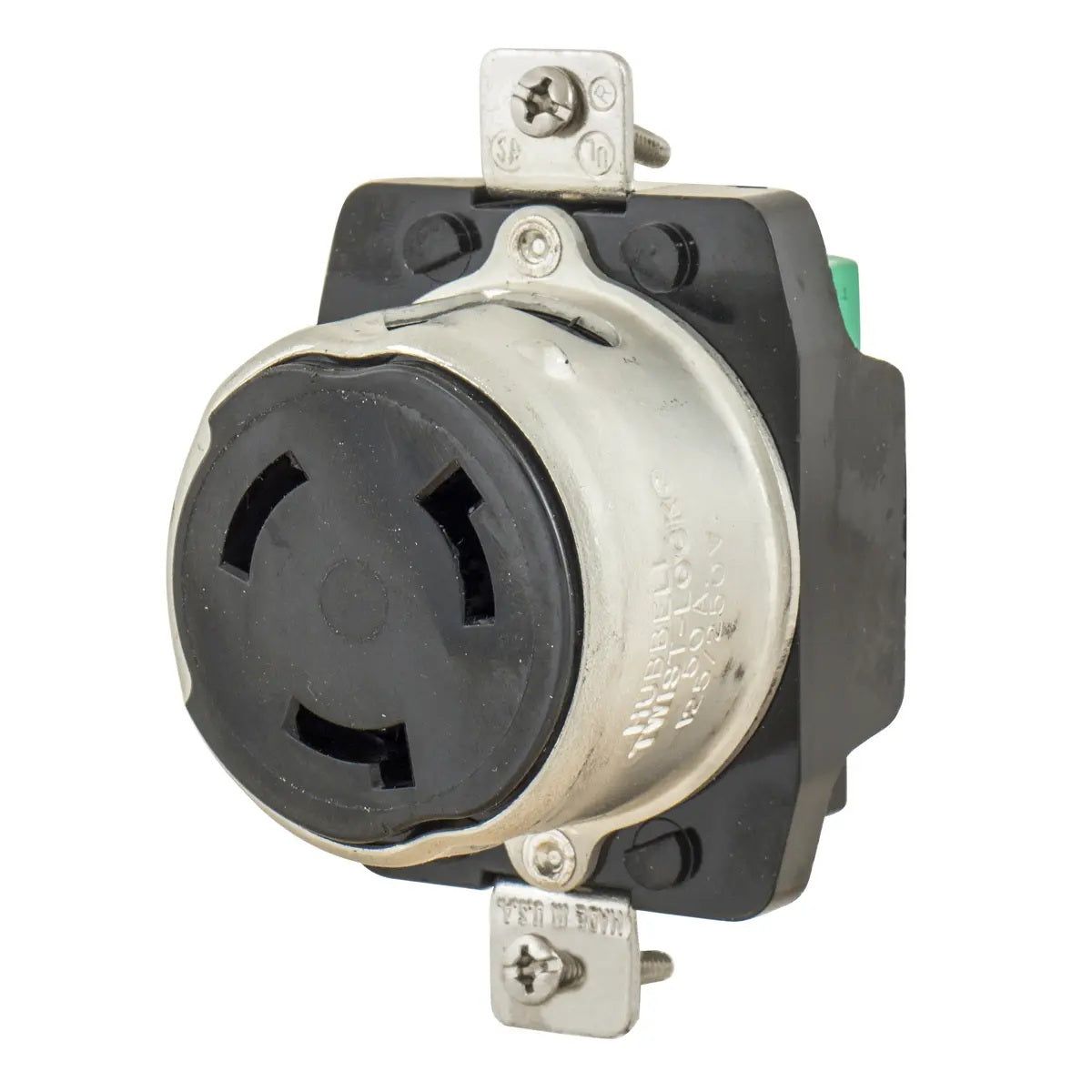 HUBBELL Marine Locking Receptacle Single