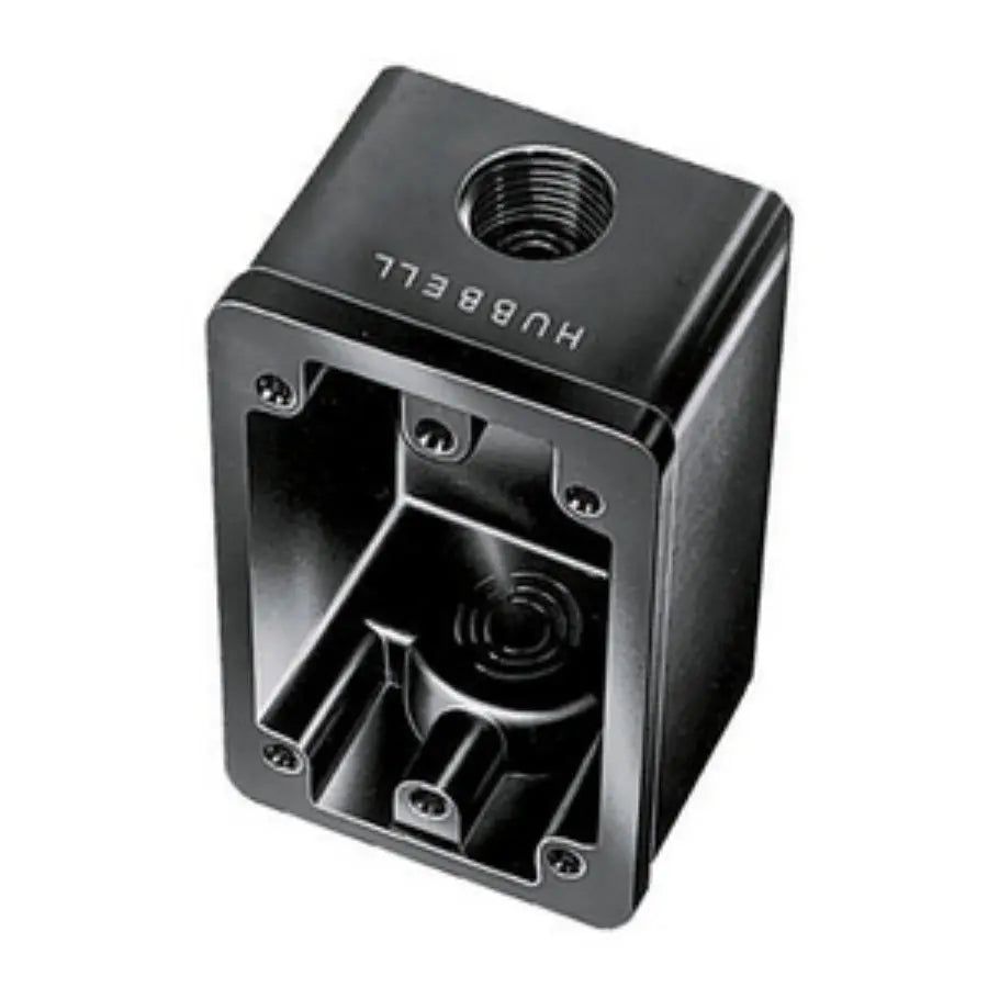 HUBBELL WEATHERPROOF BOX BLACK (HBL6080OS)