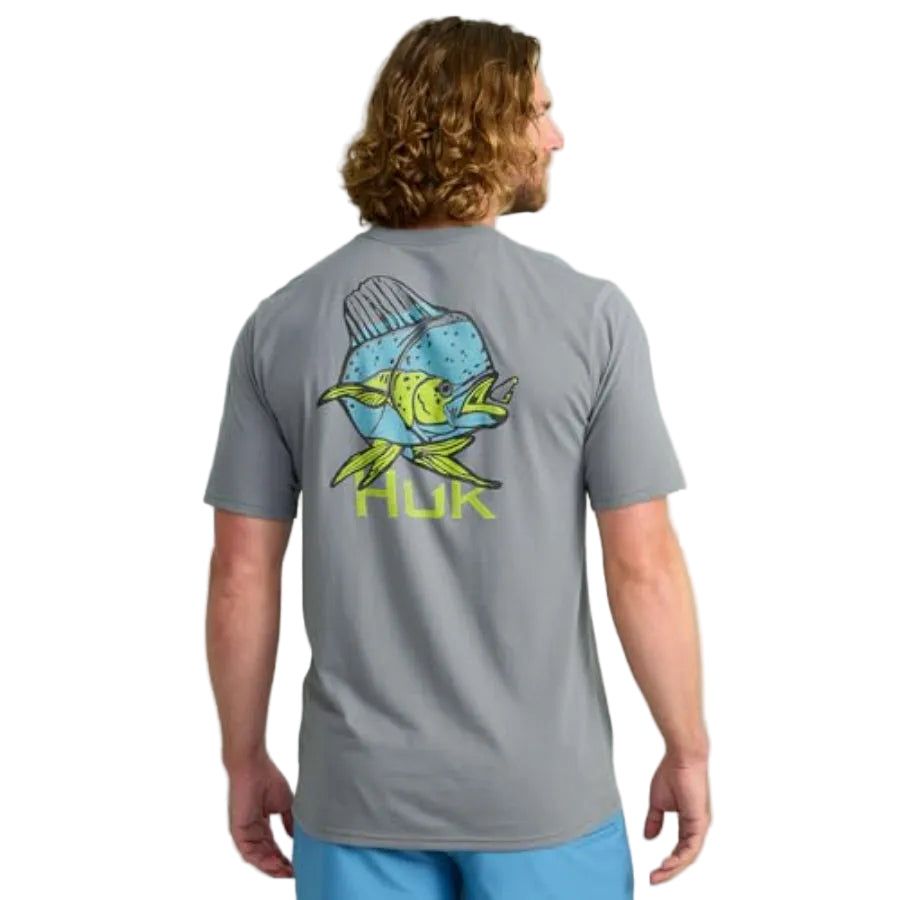 HUK DOLPHIN ALOHA T-SHIRT