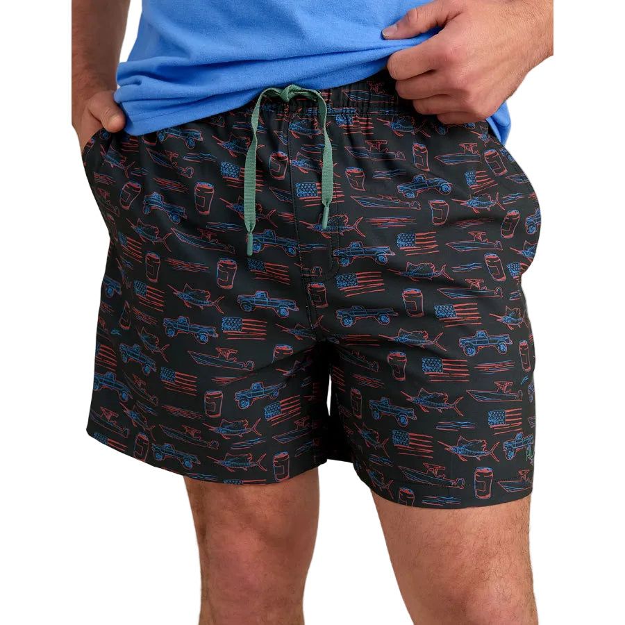 HUK KC PURSUIT VOLLEY SWIM SHORT