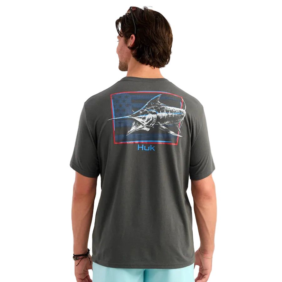 HUK MEN'S KC AMERICANA TEE