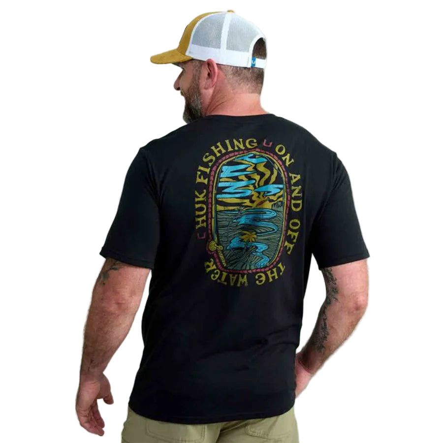 HUK OVAL CAST T-SHIRT