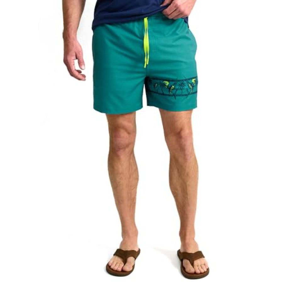 HUK PURSUIT GRAPHIC VOLLEY SHORTS