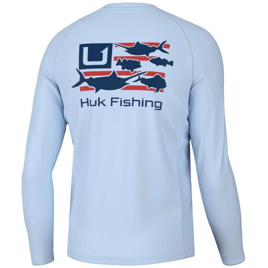 HUK TROPHY FLAG PURSUIT PERFORMANCE SHIRT