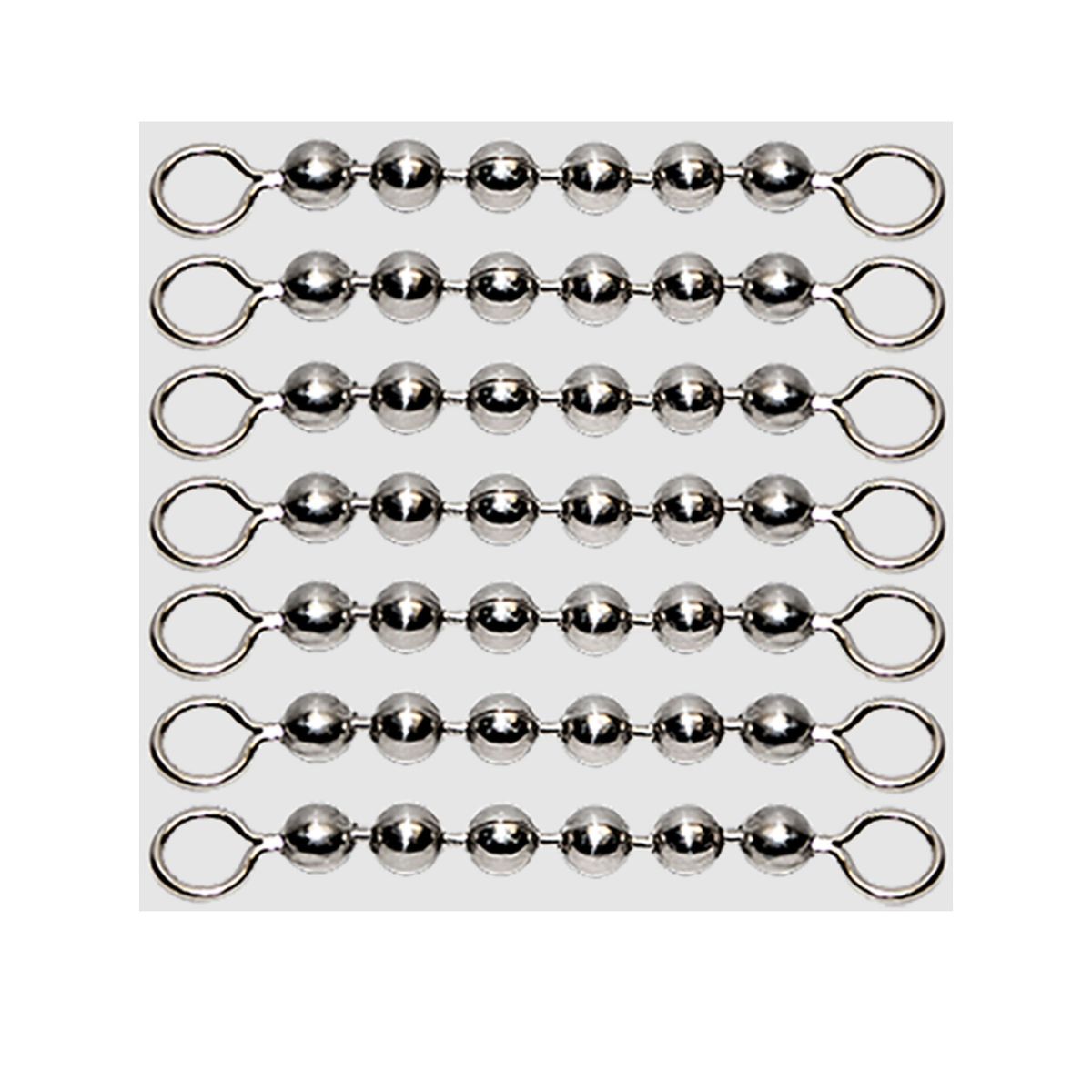 Bead Chain Swivels 31 bead 4.6mm