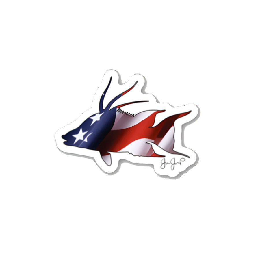 JESSIE JESSUP AMERICAN HOGFISH STICKER