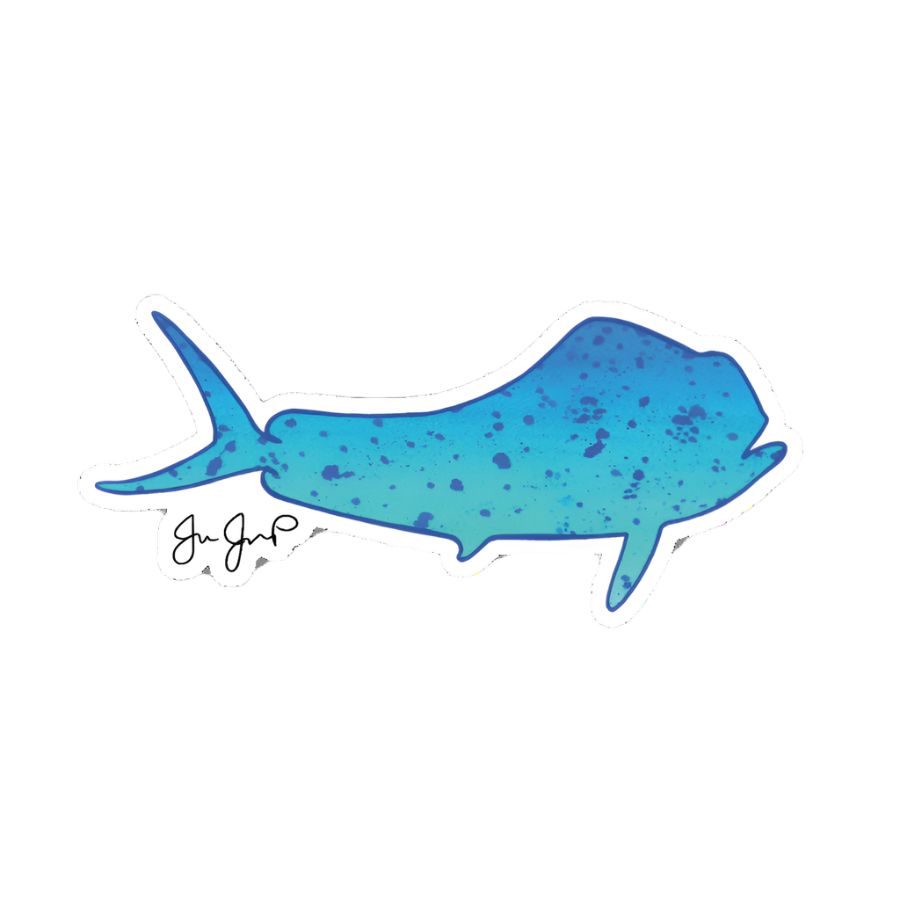 JESSIE JESSUP BLUE DOLPHIN STICKER