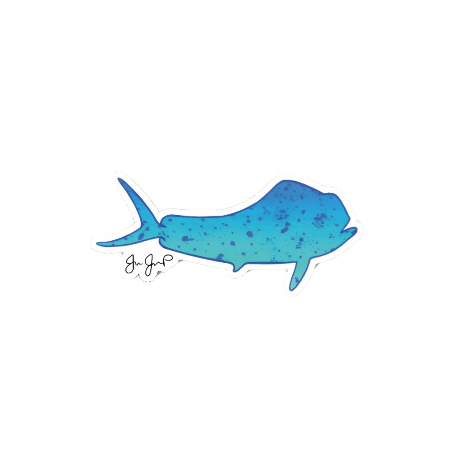 JESSIE JESSUP BLUE MAHI STICKER