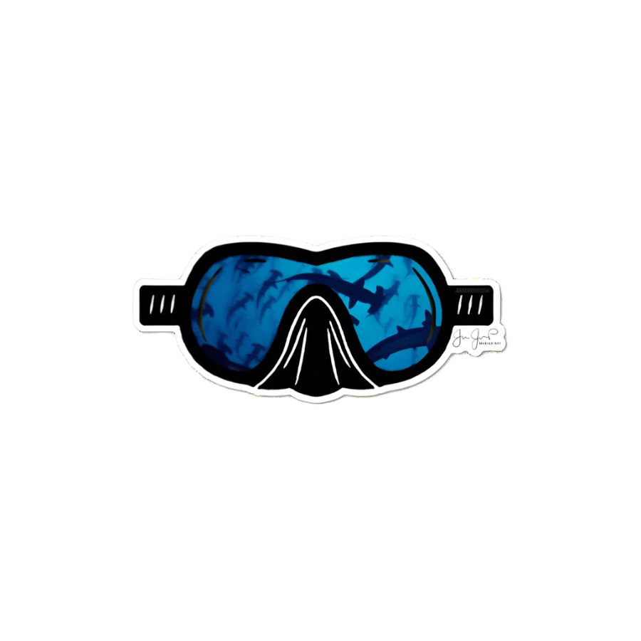 JESSIE JESSUP DIVE MASK STICKER