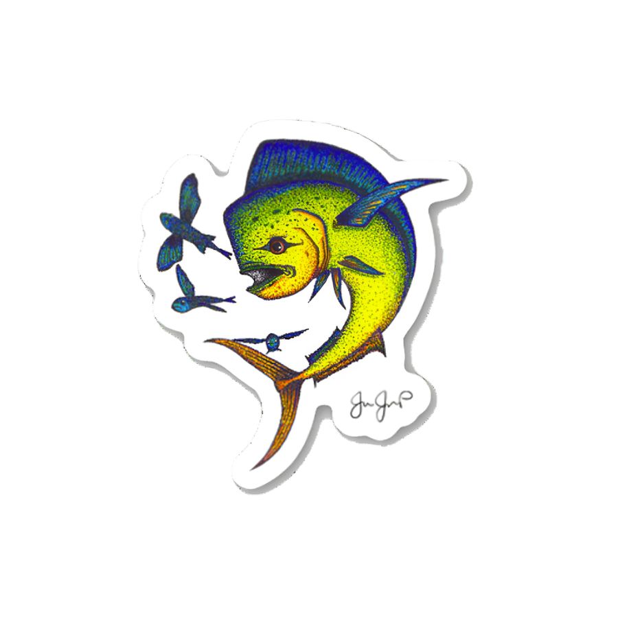 JESSIE JESSUP DOTTED MAHI STICKER