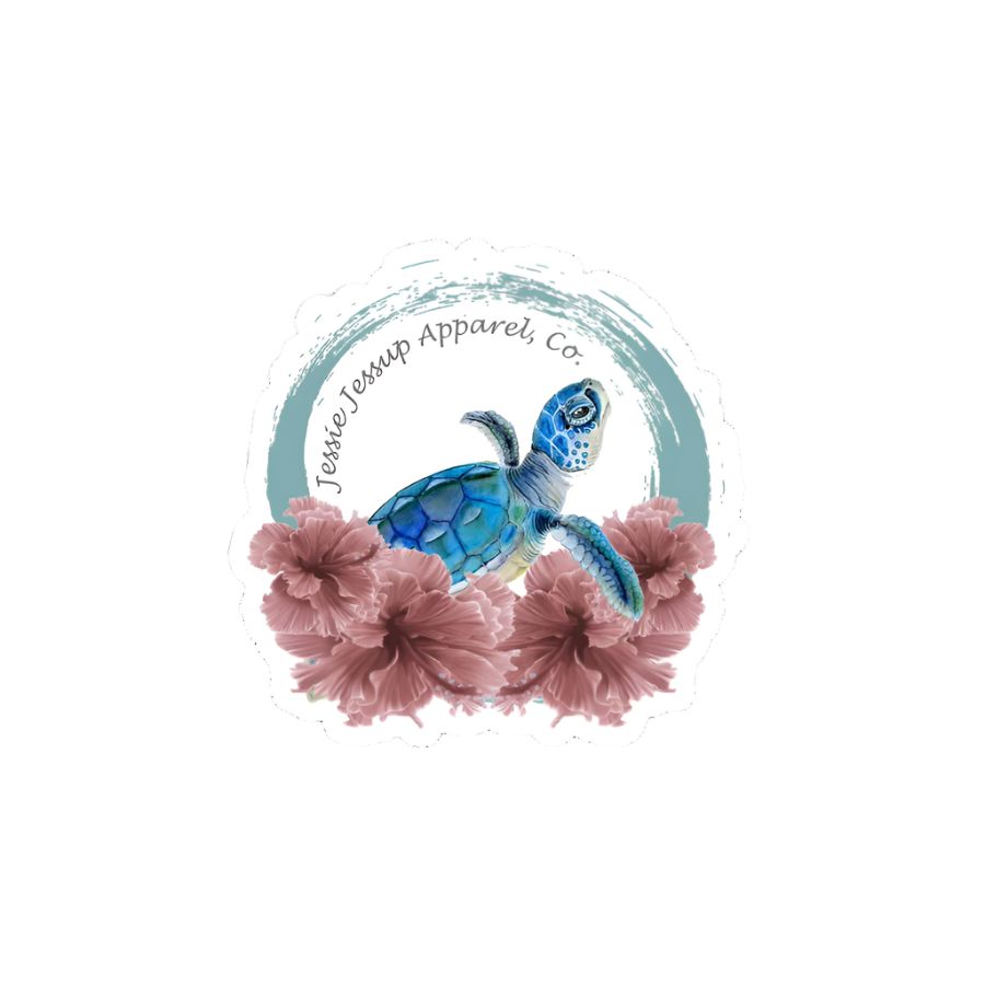 JESSIE JESSUP EMERGING TURTLE STICKER
