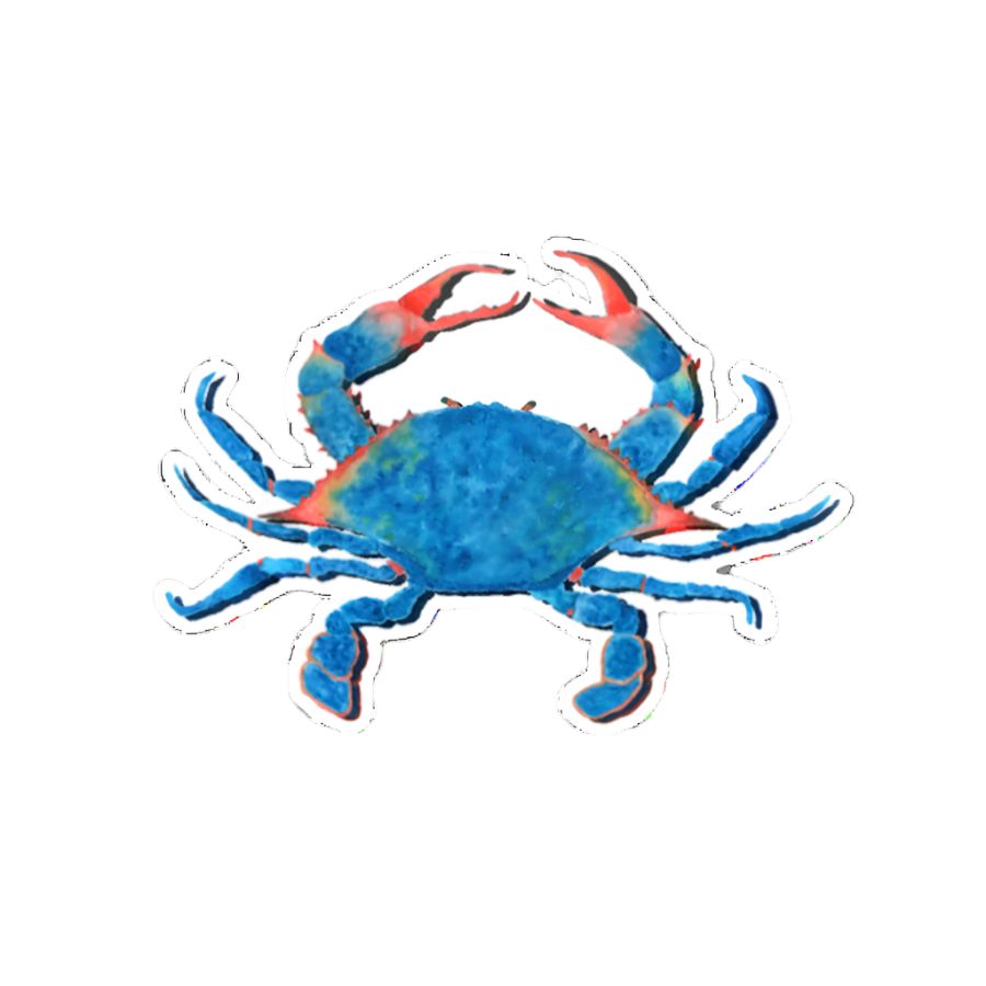 JESSIE JESSUP LAND CRAB STICKER