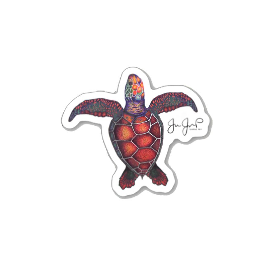 JESSIE JESSUP SEA TURTLE STICKER