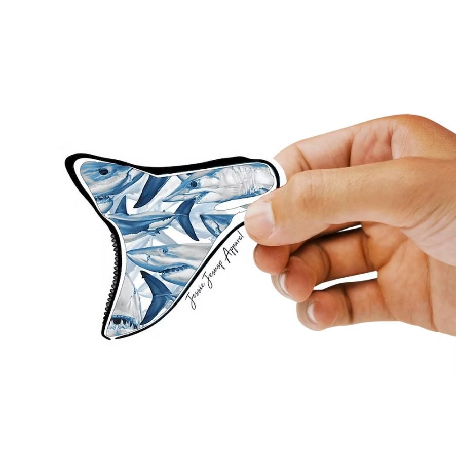 JESSIE JESSUP SHARK FRENZY STICKER