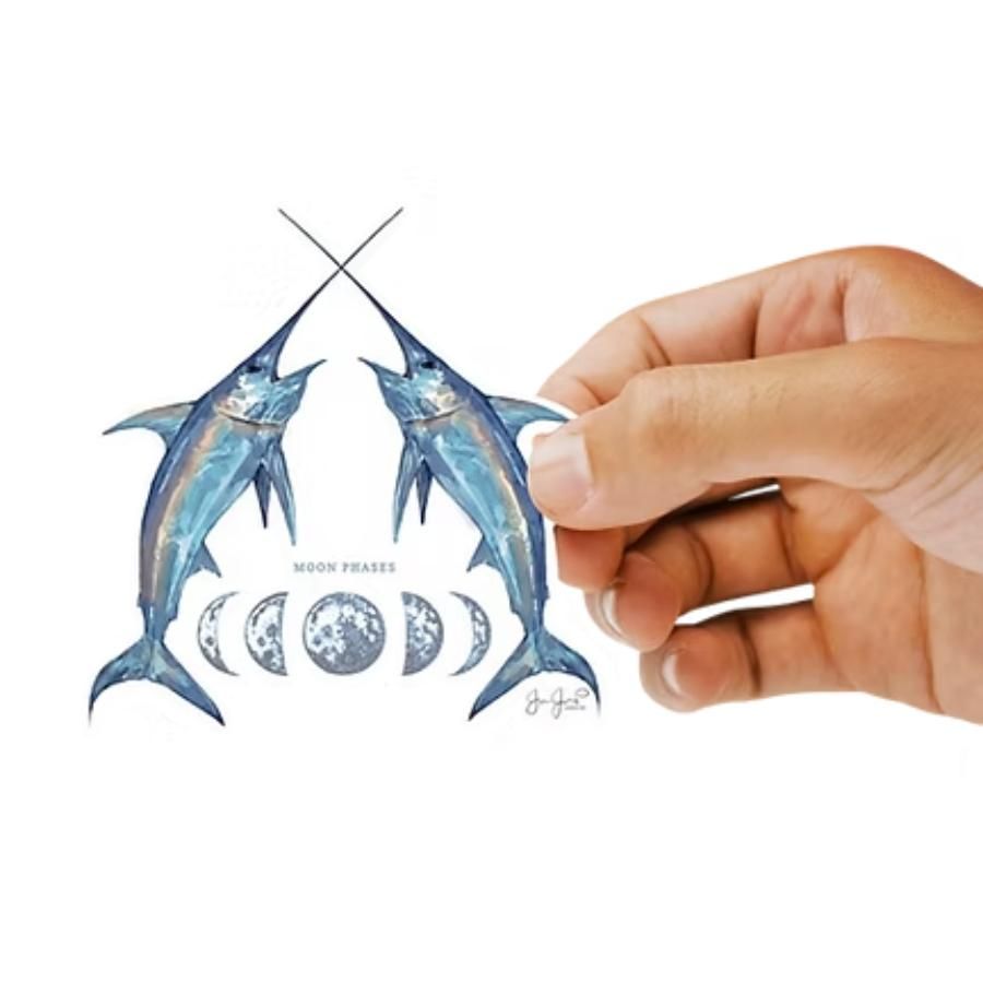 JESSIE JESSUP SWORDS OF THE NIGHT STICKER