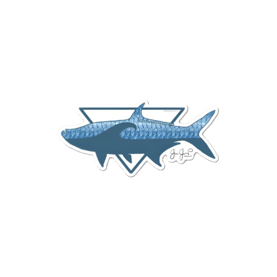 JESSIE JESSUP TARPON BREAK SCALES STICKER