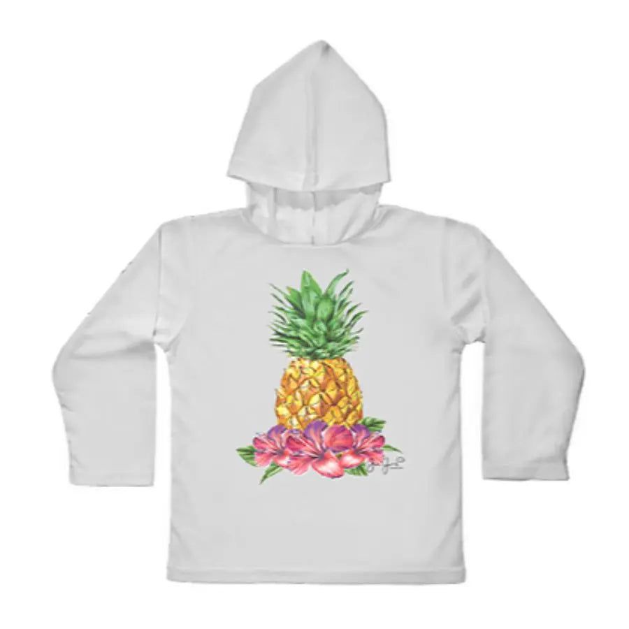 JESSIE JESSUP TODDLER TROPICAL PINEAPPLE PERFORMANCE HOODIE