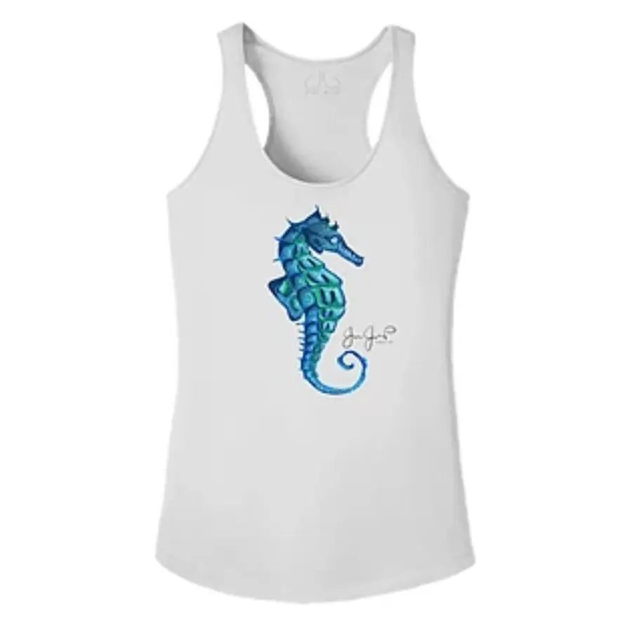 JESSIE JESSUP WOMEN'S LONE SEAHORSE PERFORMANCE TANK