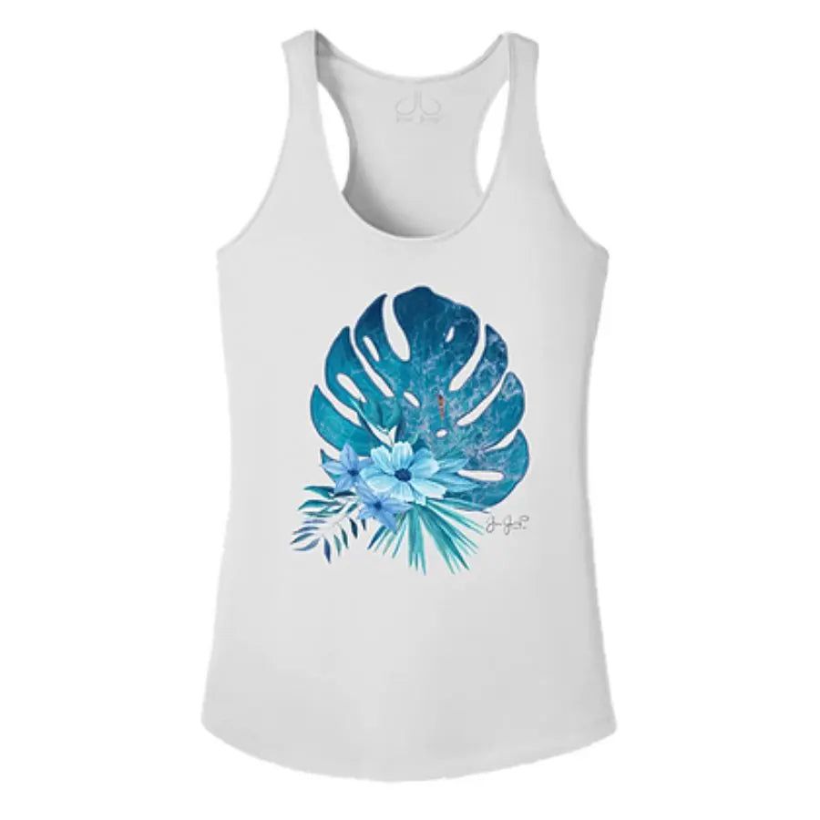 JESSIE JESSUP WOMEN'S TROPICAL BOUQUET PERFORMANCE TANK