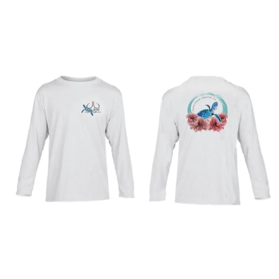 JESSIE JESSUP YOUTH EMERGING TURTLE LONG SLEEVE PERFORMANCE SHIRT