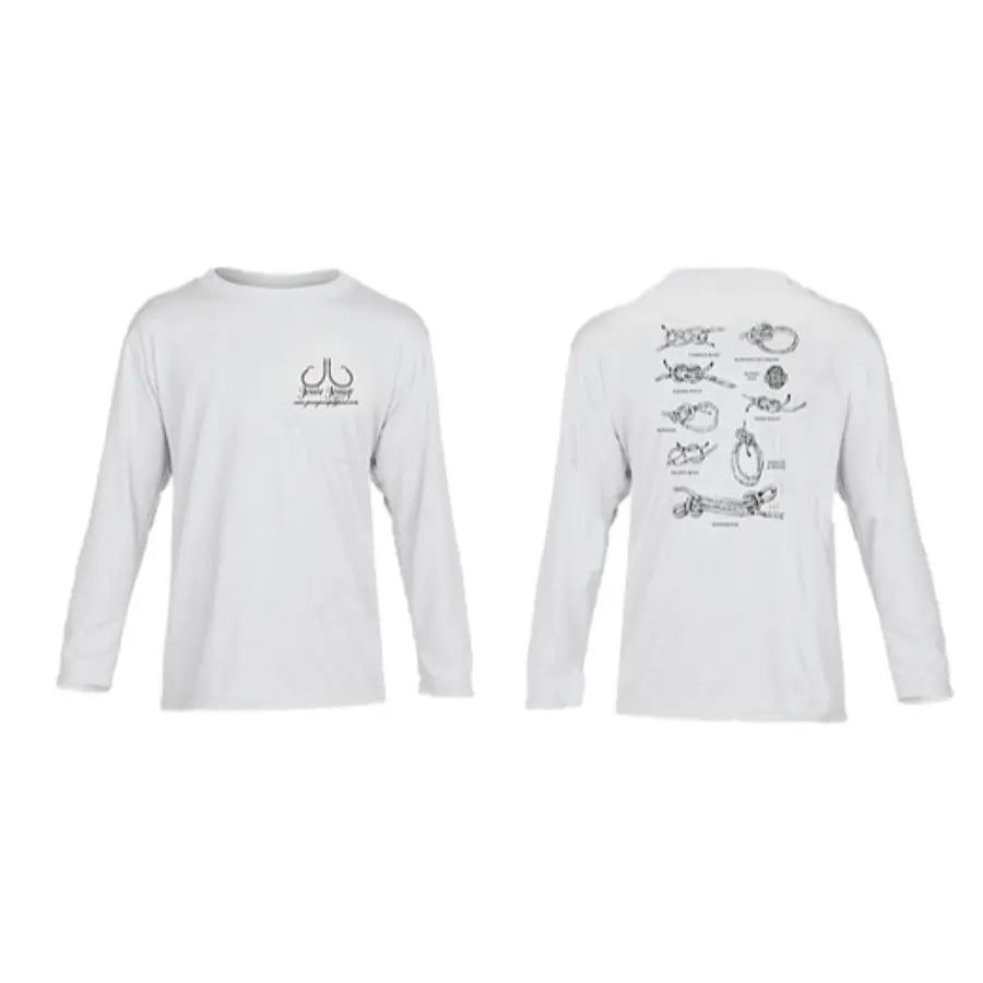 JESSIE JESSUP YOUTH KNOTS LONG SLEEVE PERFORMANCE SHIRT