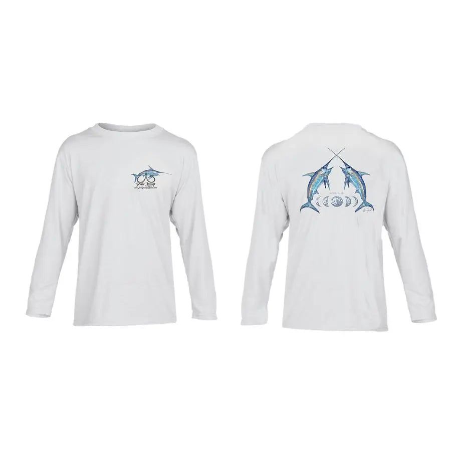 JESSIE JESSUP YOUTH SWORDS OF THE NIGHT LONG SLEEVE PERFORMANCE SHIRT