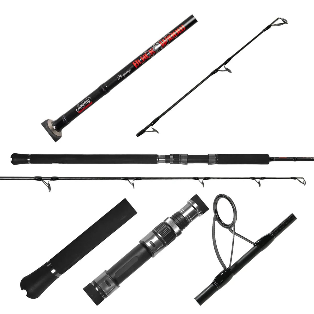 Jigging World Black Widow 2.0 Popping Rods