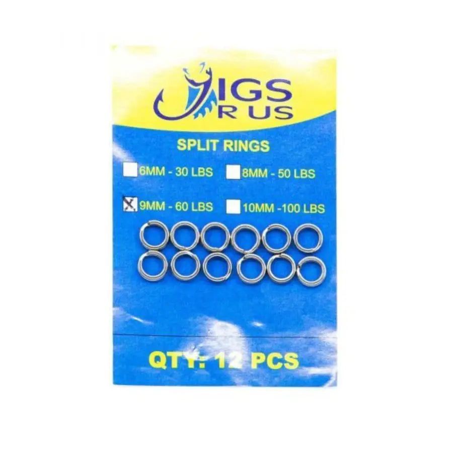 JIGS R US SPLIT RINGS
