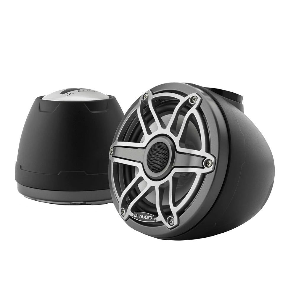 JL Audio M6 VeX Series 6.5" Enclosed Coaxial Speakers with Titanium Sports Grilles