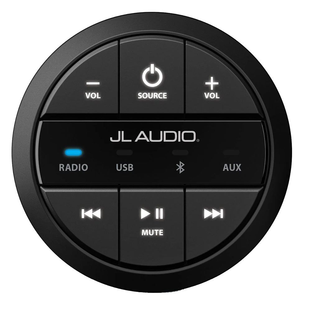 JL Audio MMR-20-BE Round Wired Remote for MediaMaster