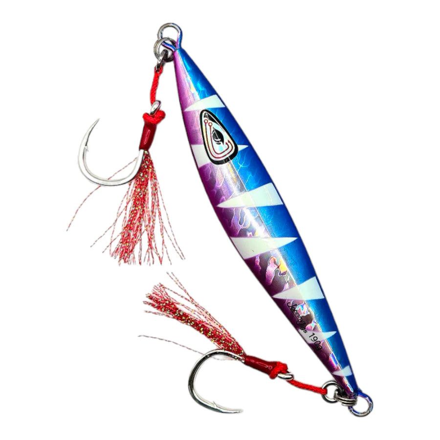 JOHNNY JIGS FLAT BACK GLOW SLOW PITCH JIGS