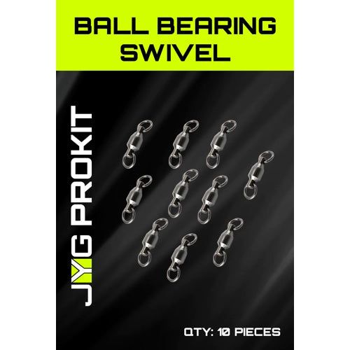 JYG Pro Fishing BB-SW-3 #3 Ball Bearing Swivels (10 Pack)