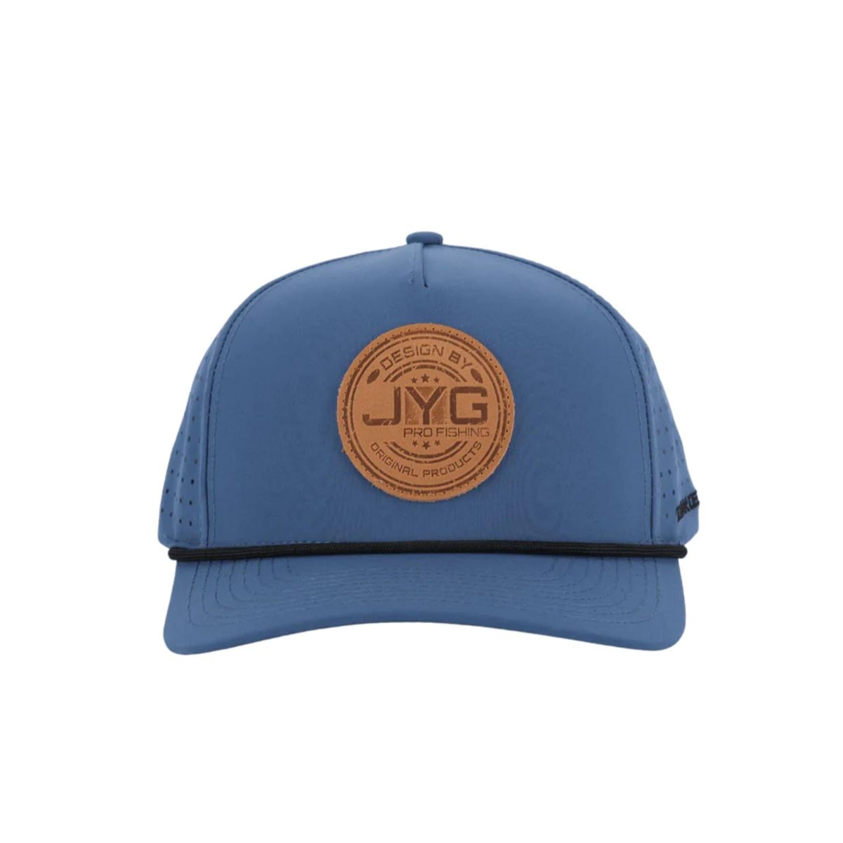 Leather Patch Navy Hat