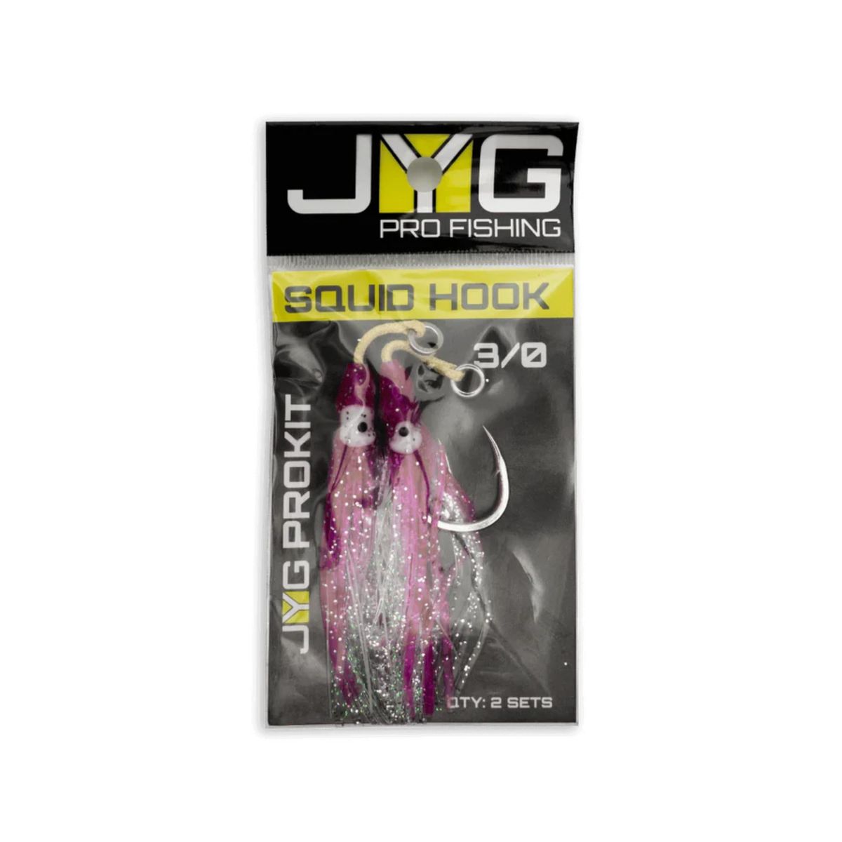 JYG Pro Fishing - Single Assist Hook with Squid
