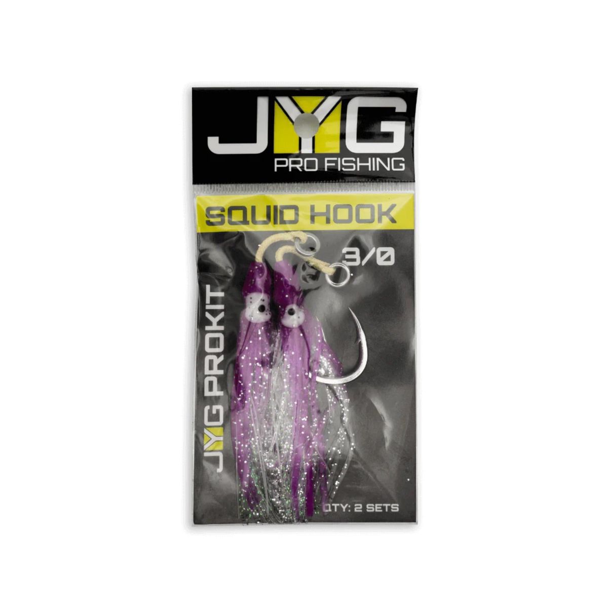 JYG Pro Fishing - Single Assist Hook with Squid