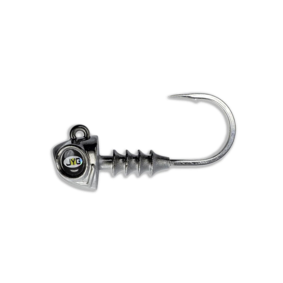 JYG Pro Fishing SWYM-JH-3-1/4-MUL-3PK Swym 3", 1/4oz. Jig Head - Mullet (3 Pack)