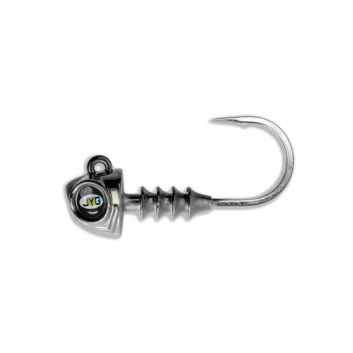 JYG Pro Fishing SWYM-JH-4-1/2-MUL-3PK Swym 4", 1/2oz. Jig Head - Mullet (3 Pack)