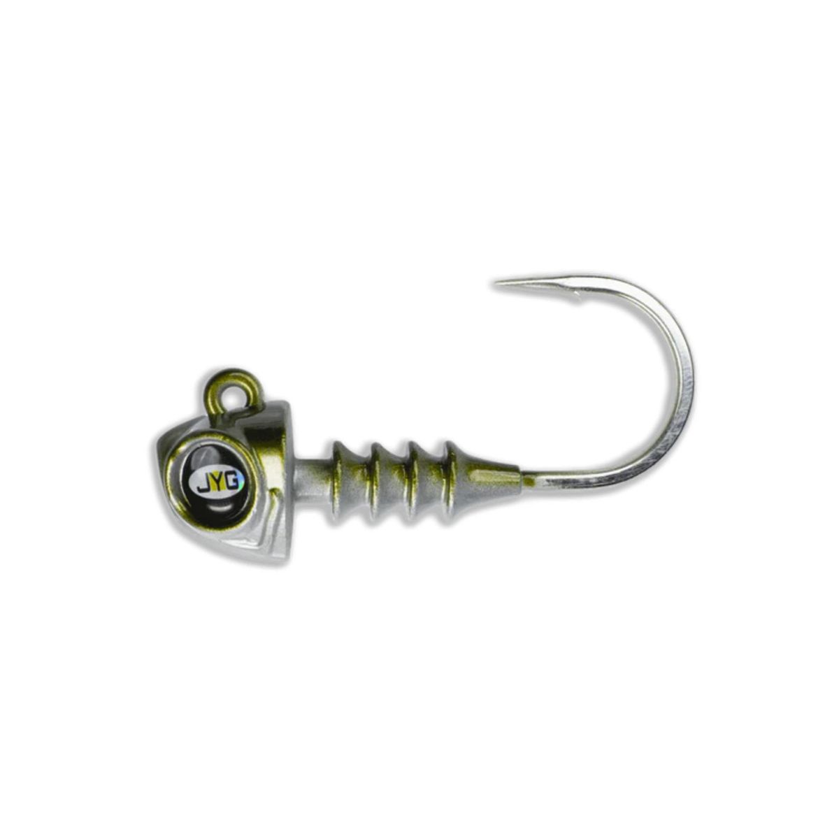 JYG Pro Fishing SWYM-JH-5-1-DD-3PK Swym 5", 1oz. Jig Head - Dirty Dinero (3 Pack)